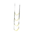 thumbnail image 2 of Almencla Boat Rope Ladder Boat Ladder Swim Ladder for Inflatable Boat Kayak Motorboat 111 cmx32 cm, 2 of 8