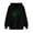Black, variant on xixinqiwan Women's Plus Size St. Patrick's Day Hoodies,Women Irish Slainte Hooded Shamrock Green Long Sleeve Shirt Festival Holiday Tops