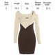 thumbnail image 2 of Vestidos bodycon de verano para mujer mini vestido de cóctel con un hombro fruncido hasta la rodilla, 2 of 6