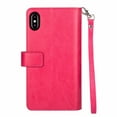 thumbnail image 3 of For Apple iphone XS Max Wallet Leather Case Shockproof Multifunction Zipper Card Pocket Cover, 3 of 6