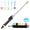 Black, variant on High Pressure Jet Hose Nozzle 2 Spray Modes Garden Hose Pressure Washer Attachment with Quick Connect Fitting Washers Tape Gloves for Car Washing Gutter Cleaning Watering
