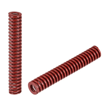 

Die Spring 2 Pack 10mm OD 60mm Long Stamping Medium Load Compression Red