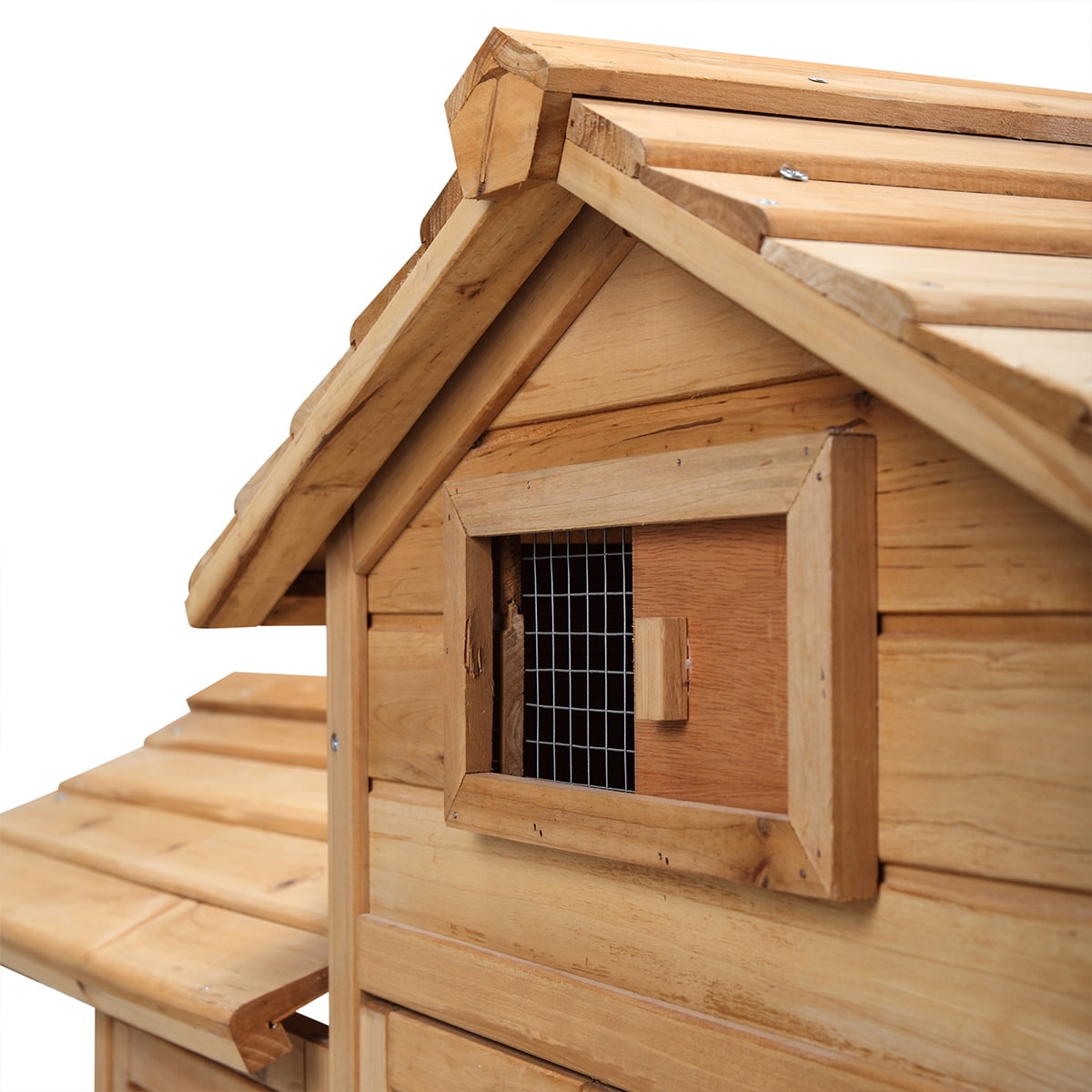 Pefilos 71" Detachable Cat Enclosure with Waterproof Roof and 3 Jumping Platforms, Indoor and Outdoor Cat Cage Playpen, Wood Cat Houses, Orange Pefilos 71" Detachable Cat Enclosure with Waterproof Roof and 3 Jumping Platforms, Indoor and Outdoor Cat Cage Playpen, Wood Cat Houses, Orange