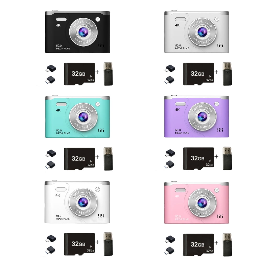 YongCo 6400W Pixels Digital Camera with 4K Video Recording and Lightweight Body for Everyday Use Multiple Scene