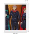 thumbnail image 2 of Jujutsu Kaisen Diamond Art Kits, 5D Diamond Art for Home Wall Art Decor, Anime Painting by Number Kits Full Drills Diamond Dots for Adults, 2 of 9