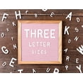 thumbnail image 4 of Felt Letter Board 10x10 +2sets PRE-Cut Letters +Stand +UPGRADED WOODEN Sorting Tray! Letters Board, Letter Boards, Letterboard, W, 4 of 8