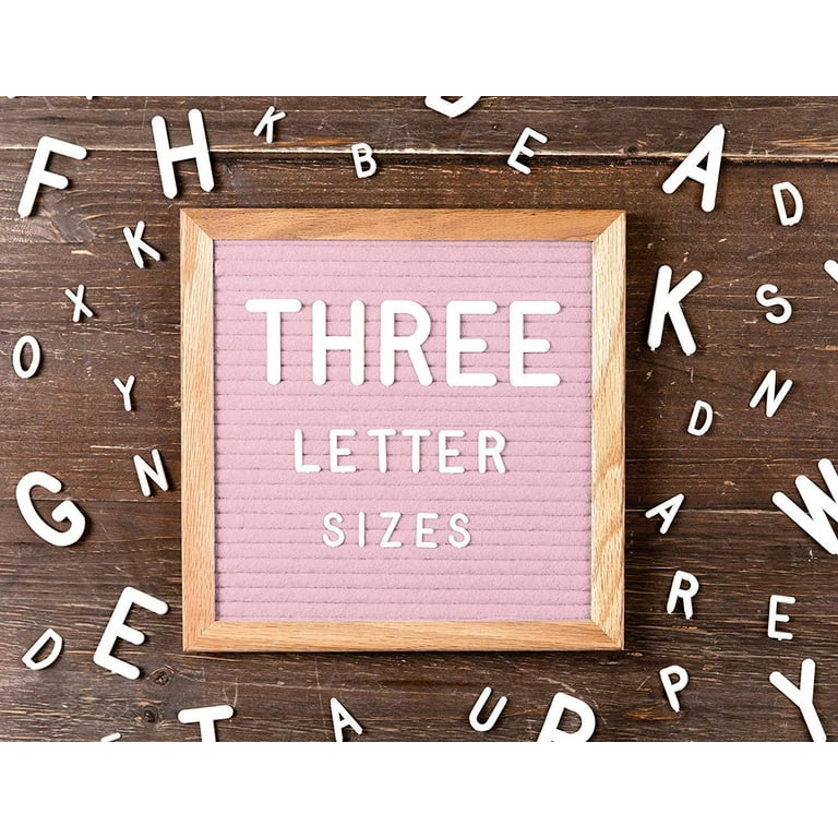Felt Letter Board 10x10 +2sets PRE-Cut Letters +Stand +UPGRADED WOODEN  Sorting Tray! Letters Board, Letter Boards, Letterboard, Word Board,  Message