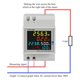 thumbnail image 4 of Multímetro digital AC multifunción multifunción potencia AC 40-300V 100A en carril DIN generador de corriente tensión KW con convertidor interno esquí esquí Gafas de esquí, 4 of 5