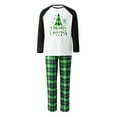 thumbnail image 4 of Sunisery Merry Christmas Family Matching Pajamas Sets Plaid Deer Print Holiday Xmas Pjs Sleepwear For Family Adults Kids, 4 of 7