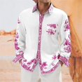 thumbnail image 1 of Camiseta para hombre , camiseta con estampado de flores en forma de corazón rojo de póquer en HD, informal, para deportes al aire libre, fiesta, suave y cómoda, estilo nuevo, 1 of 6