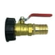 thumbnail image 1 of Adaptador de válvula de latón cilíndrico IBC Adaptador adaptador de barril de - se describe, L L, 1 of 7