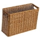 thumbnail image 4 of Cesta de almacenamiento tejida de PP, organizador alto y delgado, mueble de almacenamiento decorativo para Café oscuro, 4 of 9