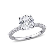 1.25 ct - Square Moissanite - Double Halo - Twisted Band - Vintage ...