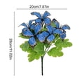 thumbnail image 2 of Butterfly Artificial Floral Branch Easter & Spring Decoration, 11" Plastic Butterfly Bouquet Stem for Vase Arrangements, Table Centerpieces, 2 of 5