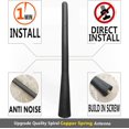 thumbnail image 5 of Antena de goma Toyota de 7 pulgadas – RAV4 (2008-2016, EV 2012-2013), a prueba de lavado de automóvil, reelazo interno de mástil de bobina de cobre, 5 of 5