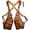 Earthy, variant on Ymbolf  Premium Leather Adjustable Underarm Shoulder Bag with Anti-Pickpocket Harness for Men and Women,Double Shoulder Armpit Bag