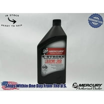 Mercury OEM Semi Synthetic 10W30 Marine Oil Quart 92-8M0142141