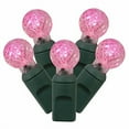thumbnail image 2 of Vickerman X4G9110 Vickerman 100 Pink G12 LED Light on Green Wire 34' Christmas Light Strand, 2 of 3