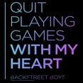 thumbnail image 2 of Men's Backstreet Boys Quit Playing Games With My Heart  Sweatshirt, 2 of 4
