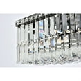 thumbnail image 4 of Elegant Lighting Maxime Transitional Wall Sconce Black 4 E12 Lights Metal Crystal, 4 of 4