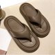 thumbnail image 5 of Zapatillas de Suela Suave de Goma Gruesa Par de Chanclas, Zapatillas de Suela de Goma Interior Al Aire Libre Verano, 5 of 9