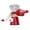 Red, variant on Nieyigj Manual Hand Juicer Labor Saving Easy To Clean Hand Crank Fruits Squeezer Energy Saving Fruit Crusher for Home Use, Premium Plastic, Blue, 13.8x8.7 inches