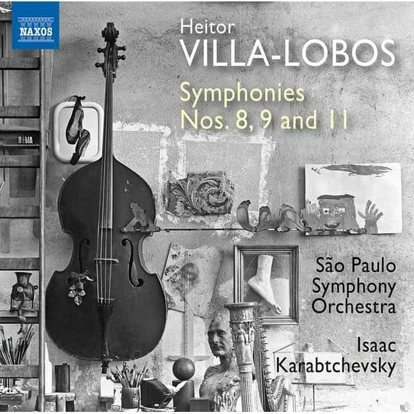 Heitor Villa-Lobos: Symphonies Nos. 8, 9 & 11