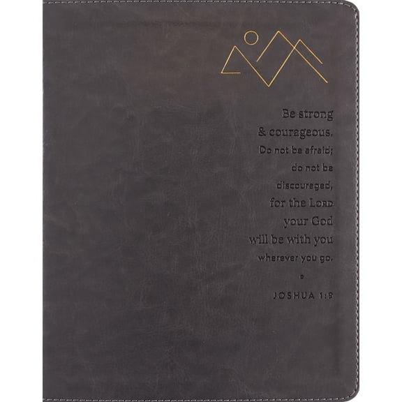 NIV Journal the Word Bible Niv, Journal the Word Bible (Perfect for Note-Taking), Double-Column, Leathersoft, Gray, Red Letter, Comfort Print: Refl, (Hardcover)