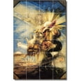thumbnail image 1 of Ceramic Tile Mural-Gustave Moreau Mythology Painting 71. 17" w x 25.5" h using (24) 4.25 x 4.25 ceramic tiles, 1 of 3