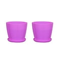 thumbnail image 5 of Plastic Flower Pot Succulents Plant Bonsai Ornament Planter Decoration Container, 5 of 5