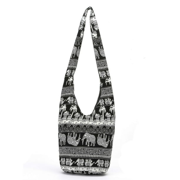 Direct Selling Ethnic Style Bag Lady's Everyday Crossbody Shoulder Bags Women Tourist Handbag Black Hot