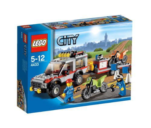 LEGO City Town Dirt Bike Transporter Play Set Walmart.com