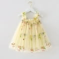 thumbnail image 2 of TAIAOJING Toddler Dress Summer Baby Girls Girls Sleeveless Embroider Princess Dress Dance Party Floral Tulle Dresses Clothes Baby Casual Dresses 18-24 Months, 2 of 5