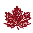 thumbnail image 1 of Heritage Lace MC-1095RR Mode Crochet Rectangle Panier&44; Rouge Rubis - 8 x 5 x 6 Po., 1 of 1