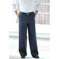 thumbnail image 4 of KingSize Men's Big & Tall Wide Leg Wrinkle Free Expandable Waist Pant, 4 of 5
