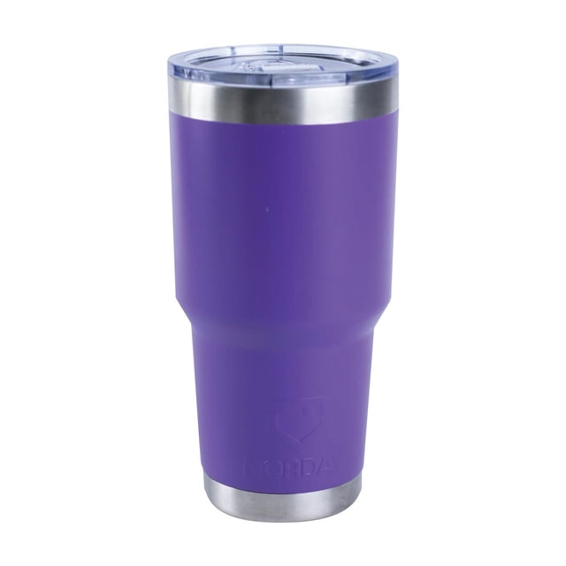 Vasos de Acero Inoxidable NORDAY Termo Tumbler 30oz 900ml Tapa violeta