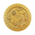 thumbnail image 3 of Bagua Mirror Feng Shui Ornament Alloy Material for Office Bedroom Traditional Decoration, 3 of 9