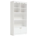 thumbnail image 3 of FOLDLIFE 63-inch high bookshelf, 5-layer bookcase design, can be used to place books and decorations, suitable for study rooms, bedrooms, etc., 3 of 9