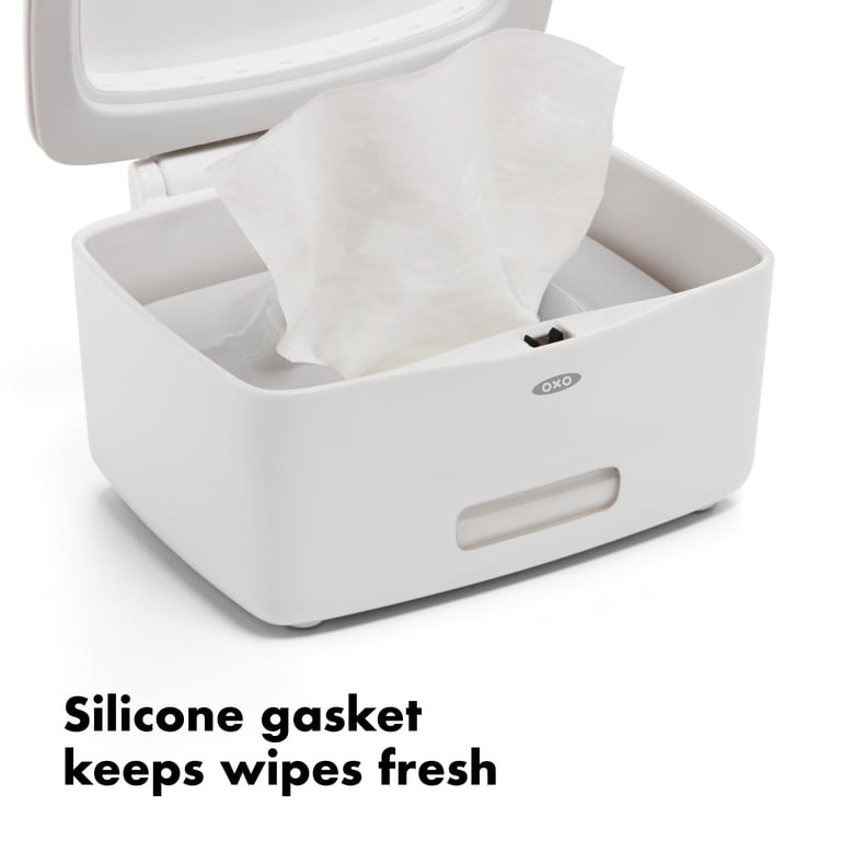 OXO Perfect Pull Flushable Wipes Dispenser, White photo 5