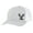 Deer Antlers Silver/White, variant on Men's Hunting Season Mesh Back Trucker Hat, Deer Stag Head, Khaki/Brown