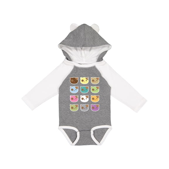 Inktastic Funny Cat Lover Kitty Kitten Boys or Girls Long Sleeve Baby Bodysuit