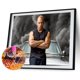 thumbnail image 2 of Cuadros Decorativos Pintura de diamante 5D estrella de cine DIY taladro redondo completo mosaico imagen manualidades arte Likrtyny embutido en tela, 2 of 9