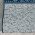 thumbnail image 3 of Well Woven Custom Size Runner - Choose Your Length - Ashlen Blue Pebbled Geometric 27 Inches Wide x 55 Feet Long Runner (27" x 55' Runner) Rug, 3 of 6