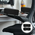thumbnail image 5 of WEUVEB 1Pair Supple Black Chair Armrest Pads for Wheelchair Office and Dining Use, 5 of 6