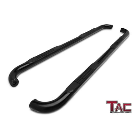 - TAC Side Steps for 2001-2018 Chevy Silverado / GMC Sierra 1500 / 2500 / 3500 Crew Cab Truck Pickup (Excl. C/K “Classic”) 3