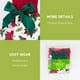 thumbnail image 5 of Vestido para perro Fitwarm Christmas Poinsettia Turtleneck XS, 5 of 8