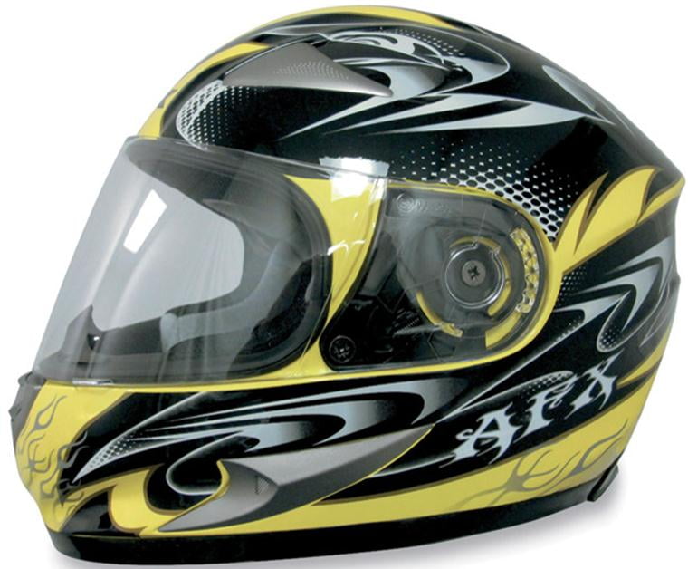 AFX FX-90 Helmet W-Dare Graphics Yellow 