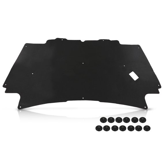 CROSSDESIGN Hood Insulation Pad with Clips Fit for Dodge Ram 2002-2008