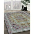 thumbnail image 3 of Ahgly Company Machine Washable Indoor Rectangle Transitional Gray Area Rugs, 2' x 4', 3 of 7