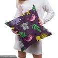 thumbnail image 4 of Ambesonne Funny Fabric by the Yard Upholstery, Funny Cartoon Animals, 10 Yards, Multicolor, 4 of 4